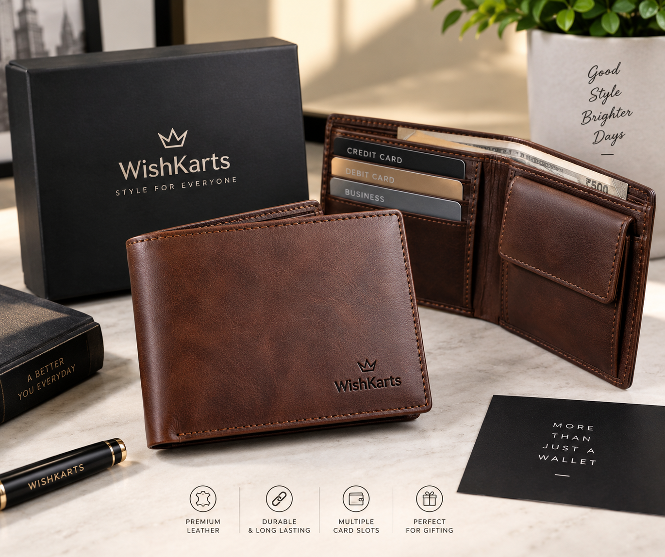 Premium Men's Leather Wallet